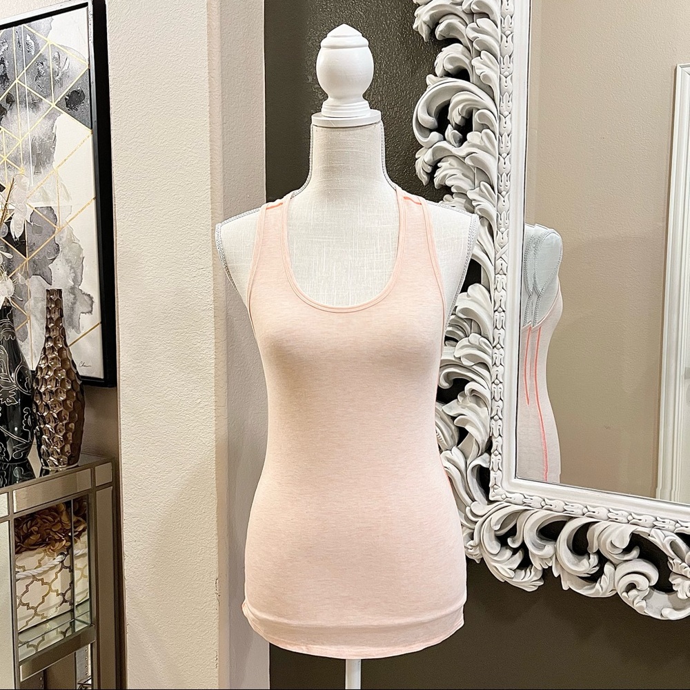 LULULEMON Peach & Orange TANK TOP SZ 4